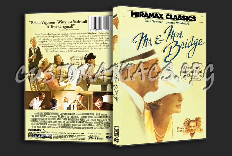 Mr & Mrs Bridge dvd cover