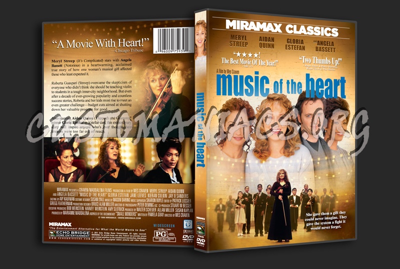 Music of the Heart dvd cover