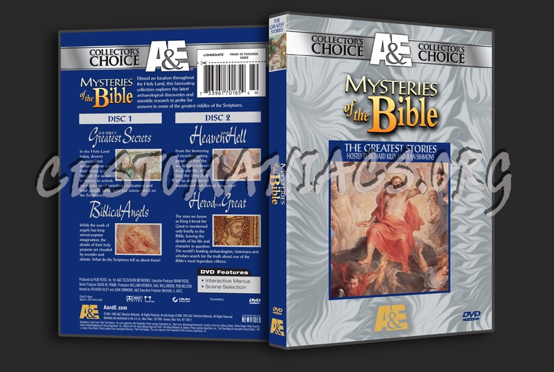 Mysteries of the Bible dvd cover