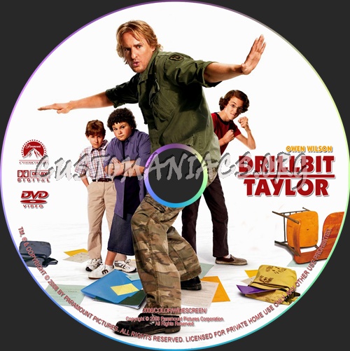 Drillbit Taylor dvd label