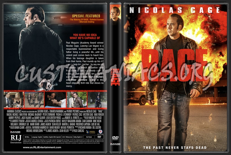 Rage (2014) aka Tokarev dvd cover