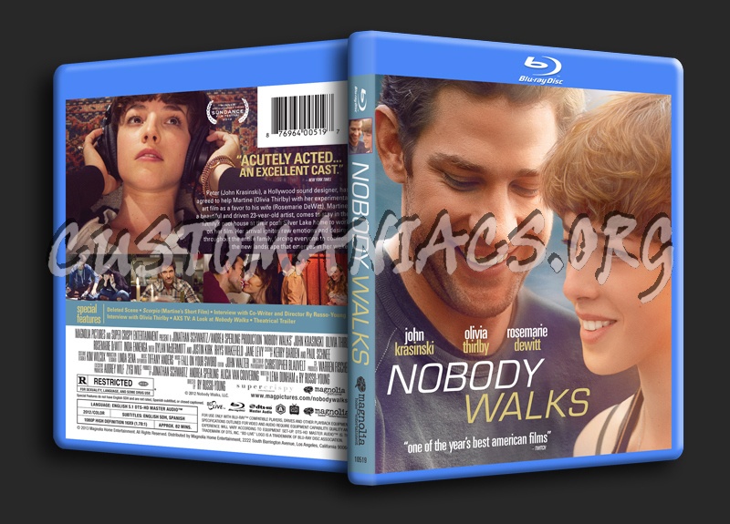 Nobody Walks blu-ray cover