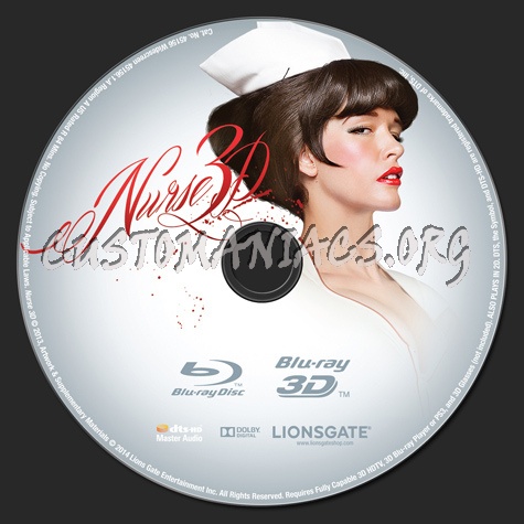 Nurse 3D blu-ray label