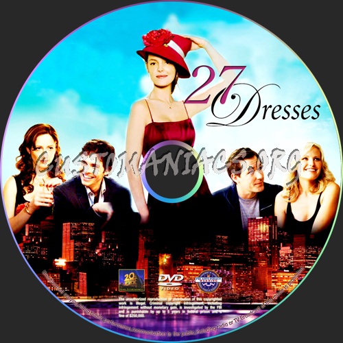 27 Dresses dvd label