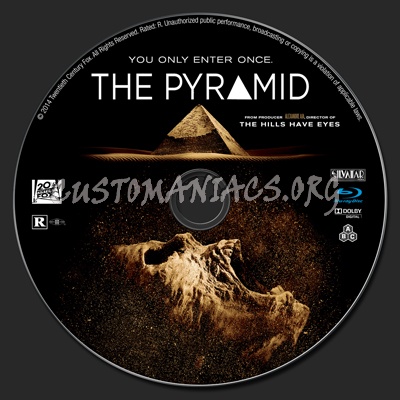 The Pyramid blu-ray label