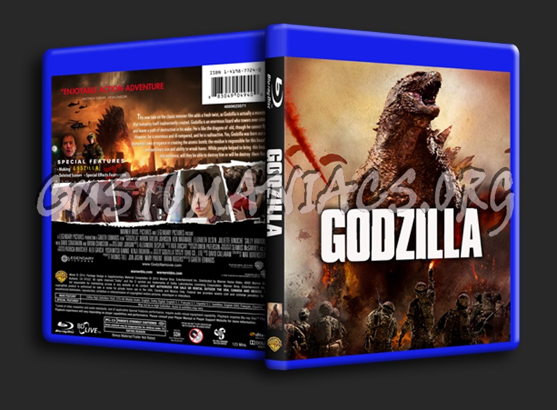 Godzilla blu-ray cover