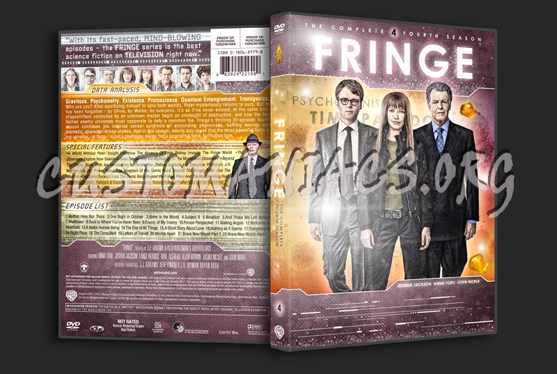 Fringe Season 1 2 3 4 5 dvd cover