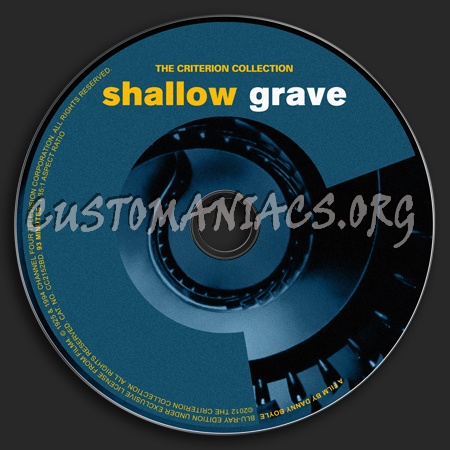 616 - Shallow Grave dvd label