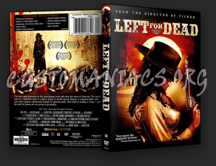 Left for Dead dvd cover