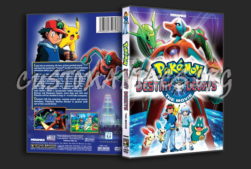 Pokemon Destiny Deoxys dvd cover