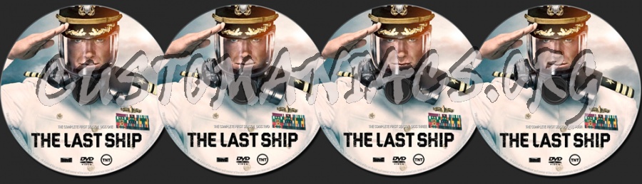 The Last Ship Season 1 dvd label