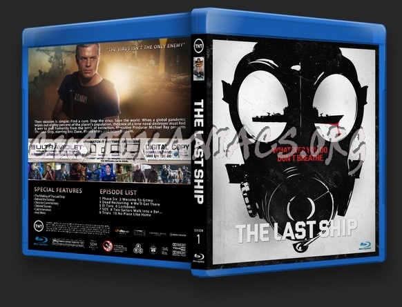 The Last Ship Season 1 blu-ray cover