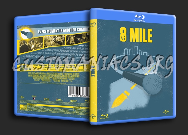8 Mile blu-ray cover