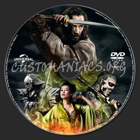 47 Ronin dvd label