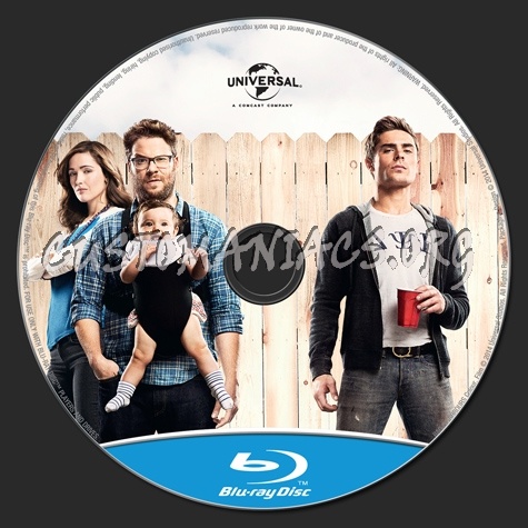 Bad Neighbours blu-ray label