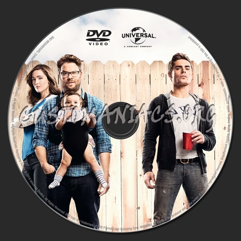 Bad Neighbours dvd label