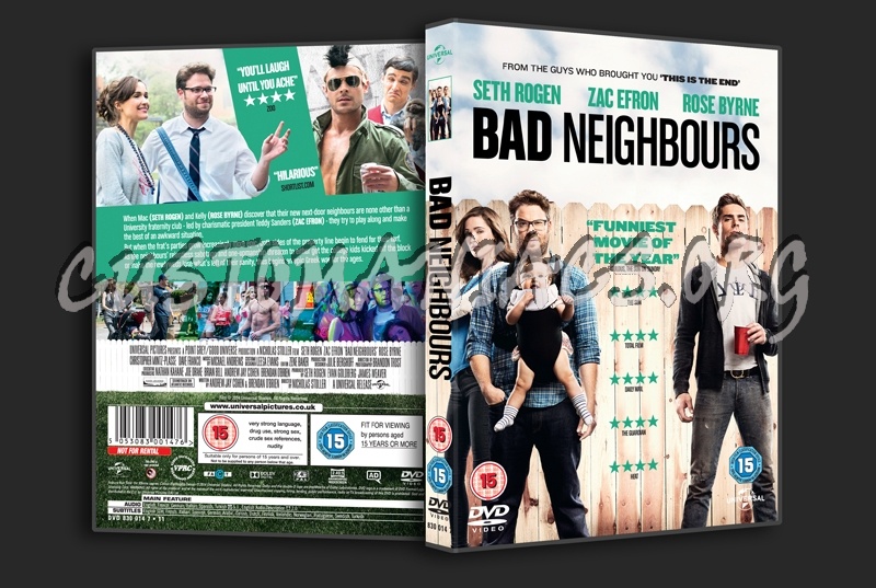 Bad Neighbours dvd cover