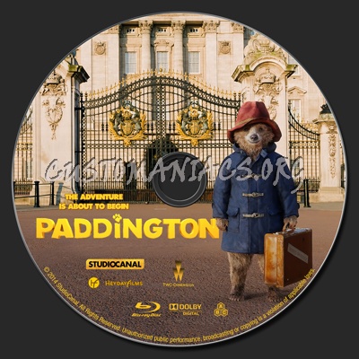 Paddington blu-ray label
