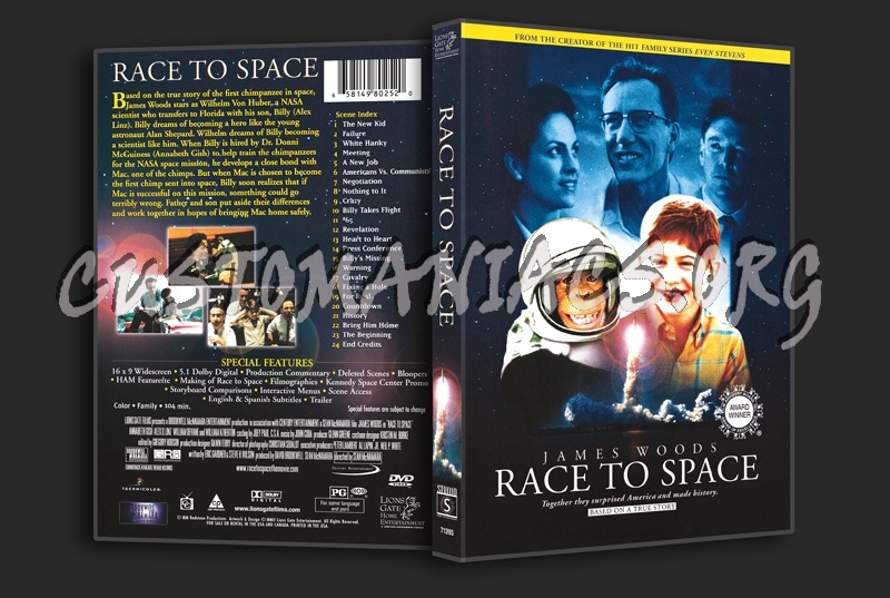 Race To Space dvd cover