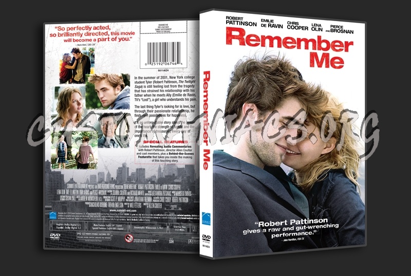 Remember Me dvd cover