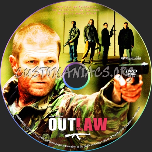 Outlaw dvd label
