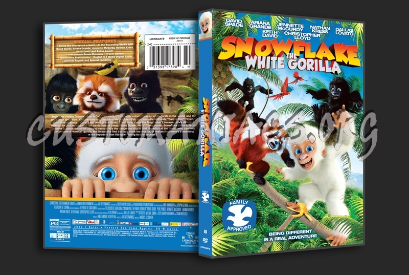 Snowflake the White Gorilla dvd cover