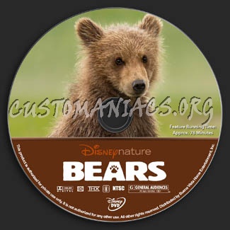 DisneyNature: Bears dvd label