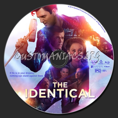 The Identical blu-ray label