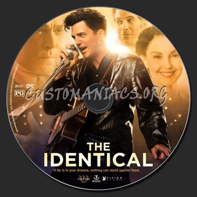 The Identical dvd label