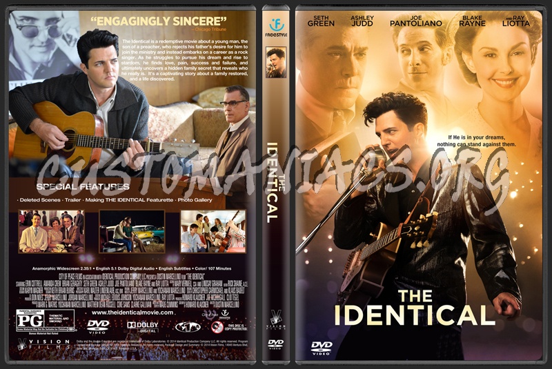 The Identical dvd cover