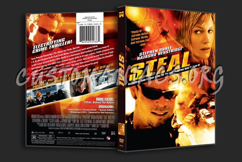 Steal dvd cover
