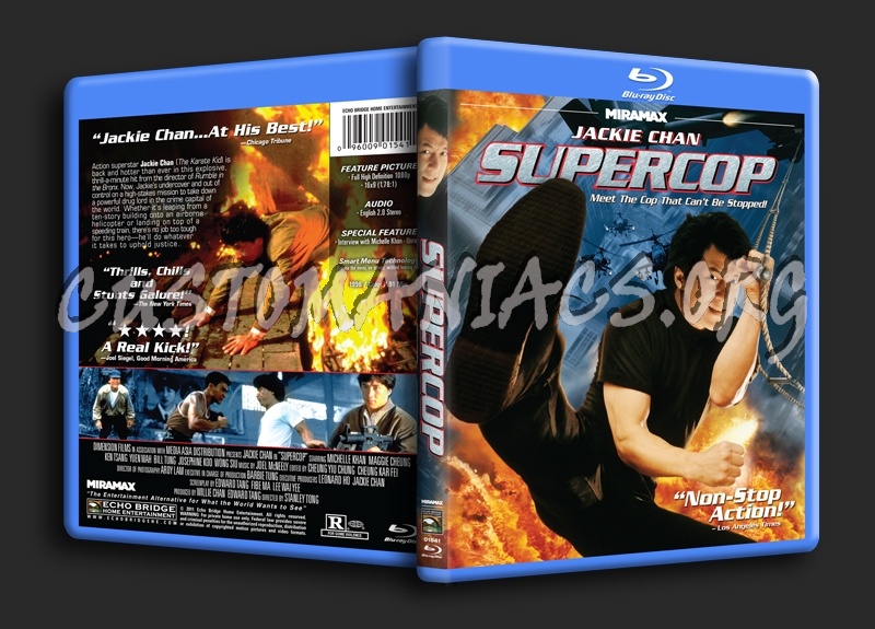 Supercop blu-ray cover