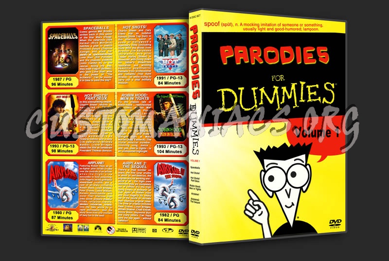 Parodies for Dummies - Volume 1 dvd cover