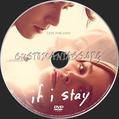 If I Stay dvd label