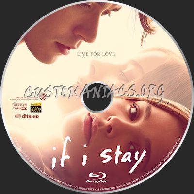 If I Stay blu-ray label