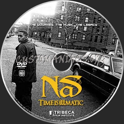 Nas: Time is illmatic dvd label
