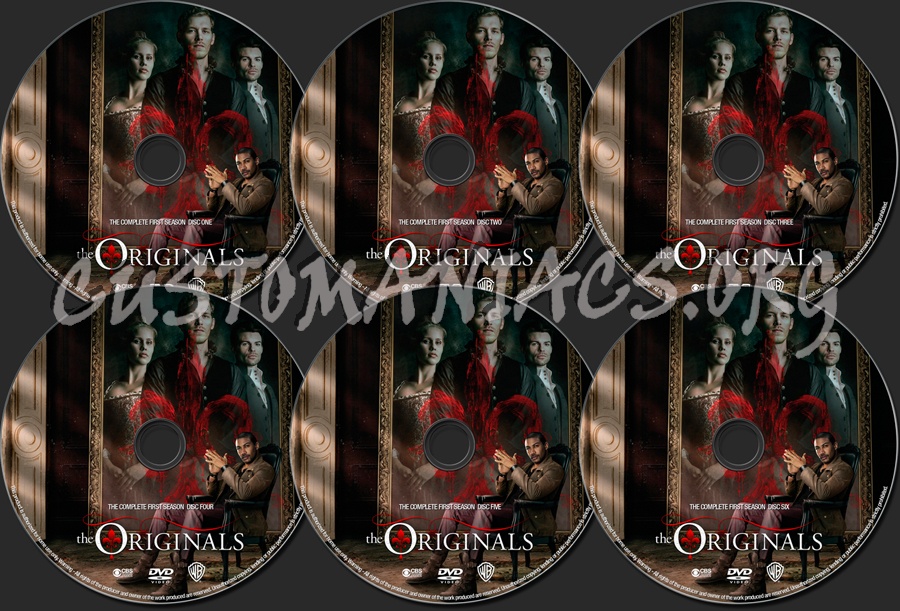 The Originals Season 1 dvd label