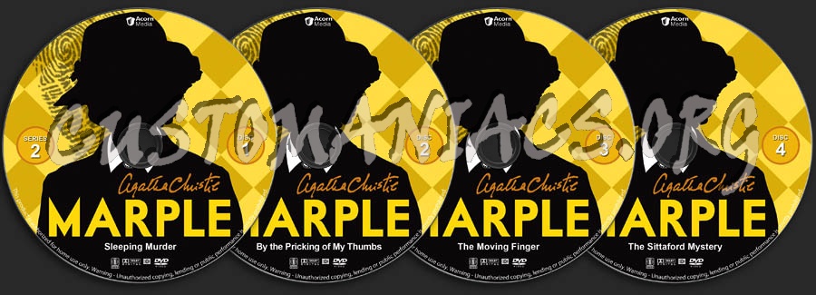 Marple - Series 2 dvd label