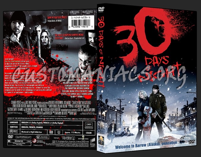 30 Days Of Night dvd cover
