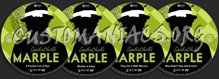 Marple - Series 4 dvd label