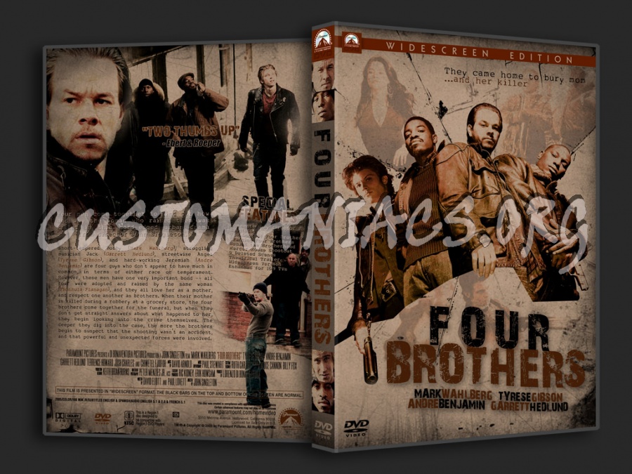 Four Brothers dvd cover