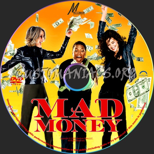 Mad Money dvd label
