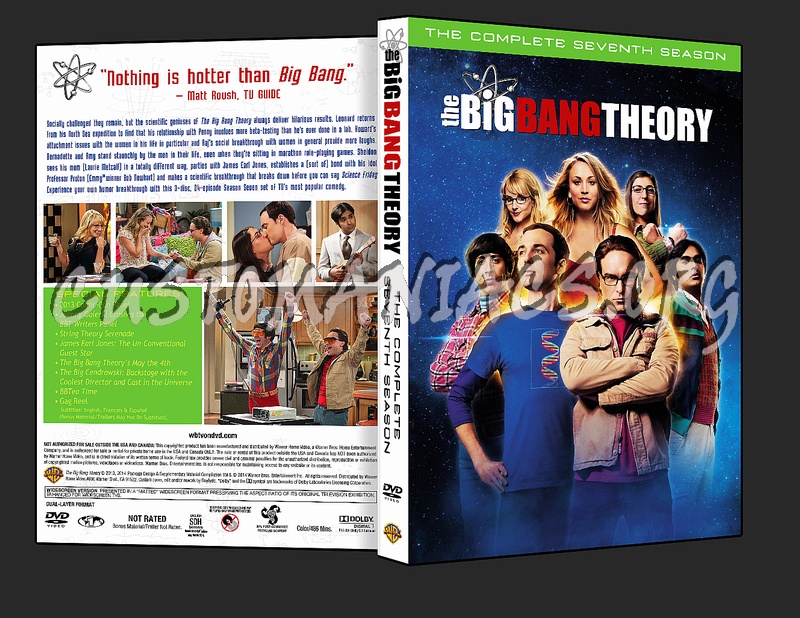 The Big Bang Theory Season 7 dvd cover