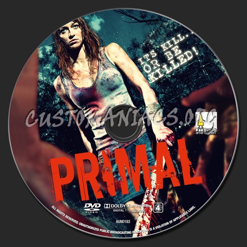 Primal dvd label