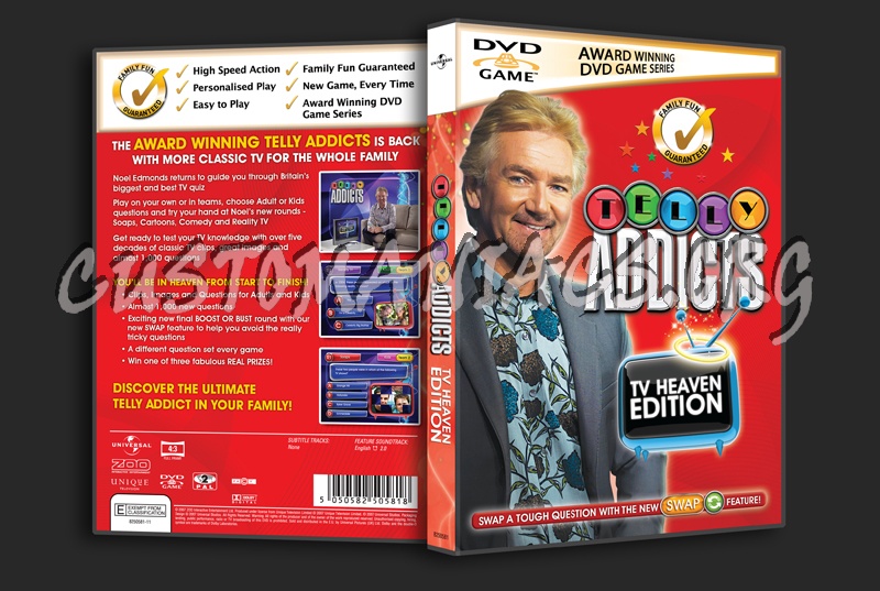 Telly Addicts dvd cover