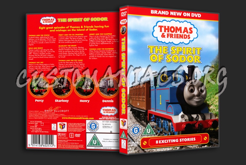 Thomas & Friends: The Spirit Of Sodor dvd cover