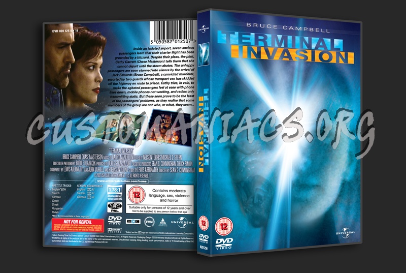 Terminal Invasion dvd cover