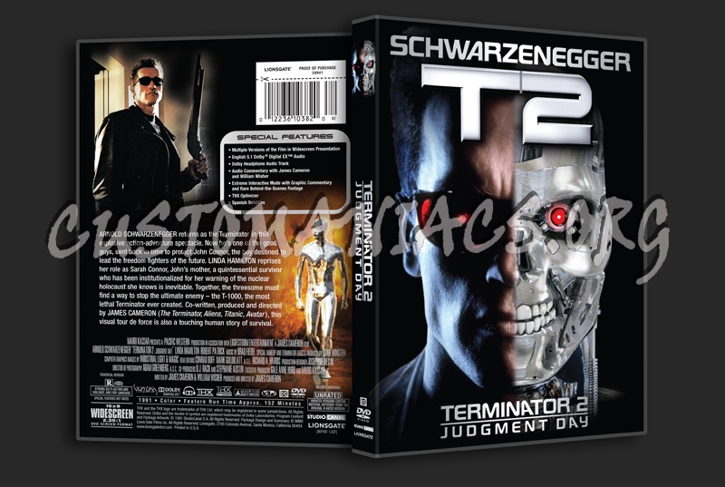 Terminator 2 dvd cover