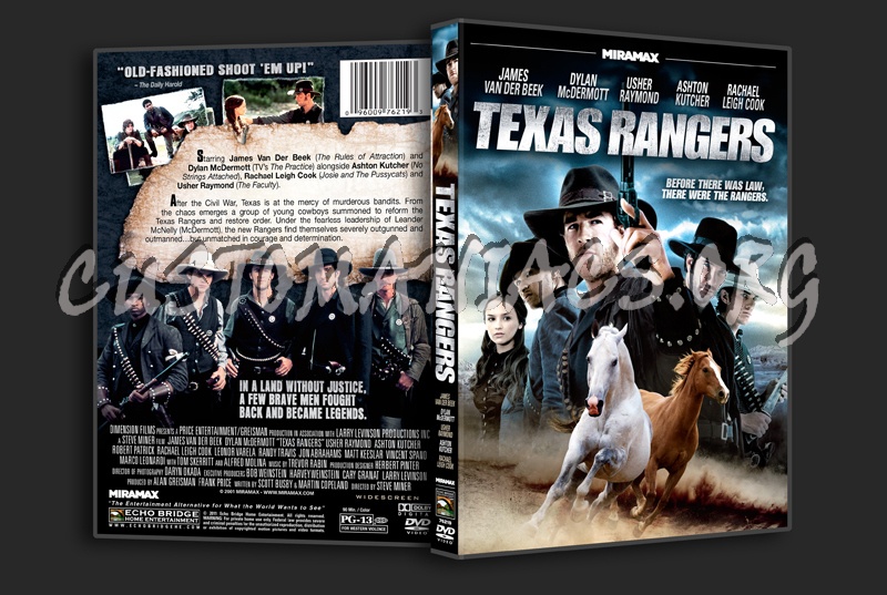 Texas Rangers dvd cover