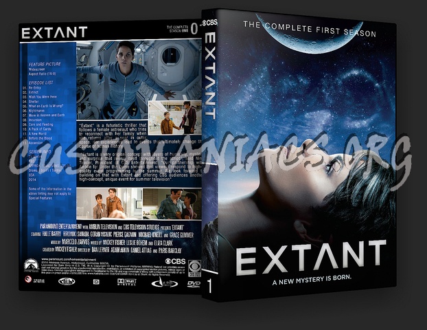 Extant dvd cover
